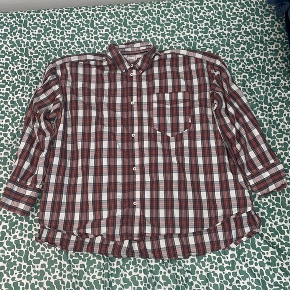 BDG Urban Outfitters Oversized Plaid Button Down Shirt - Picture 1 of 6